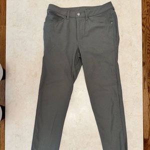 Grey Sage Lululemon ABC Pant Slim--Warpstreme 29x32